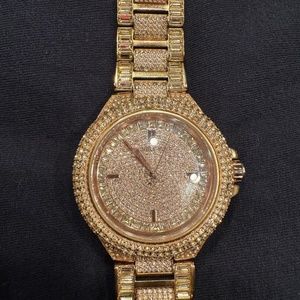 Michael Kors Crystal Embellished Watch